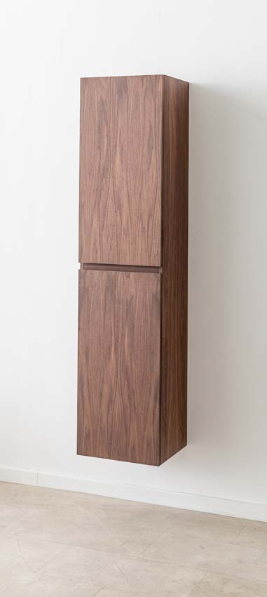 Armoire colonne Falco noyer 400 x 350 x 1700 mm