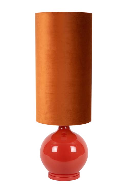 Lucide ESTERAD - Lampadaire - Ø 34 cm - 1xE27 - Orange