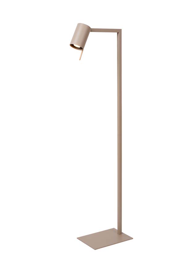 Lucide LESLEY - Lampadaire / lampe de lecture - 1xGU10 - Taupe