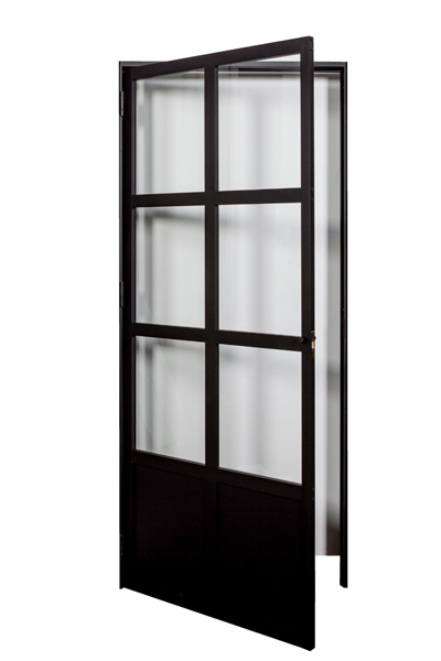 porte intérieure en métal Alu 6W Panel Tily 880x2040 mm droite