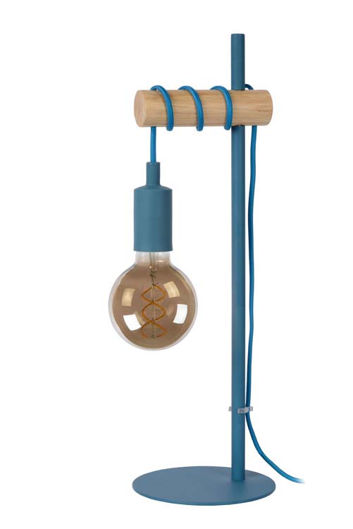 Lucide PAULIEN - Lampe de table Chambres d'enfant - Ø 15 cm - E27 - Bleu