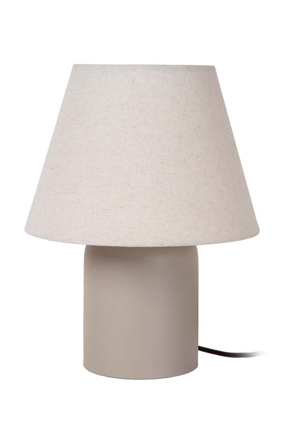 Lucide MACIA - Tafellamp - 1xE14 - Beige