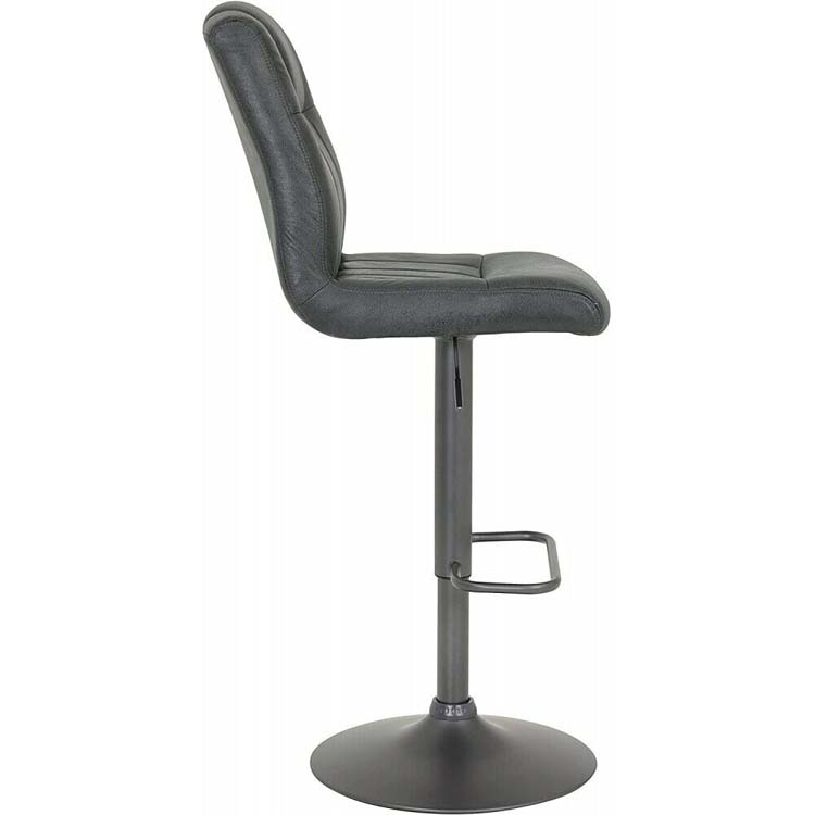 Chaise de bar Kelly anthracite