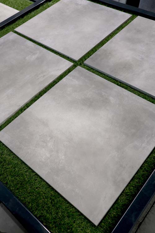 Terrastegel Beton basic grey rt 60 x 60 x 2cm
