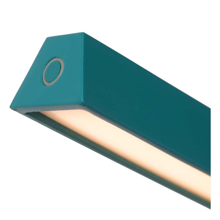 Lucide LAVALE - Lampe de table - LED Dim. - 1x3W 2700K - Turquoise