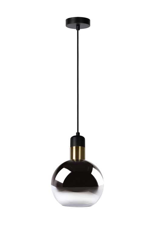 Lucide JULIUS - Suspension - Ø 20 cm - E27 - Fumé