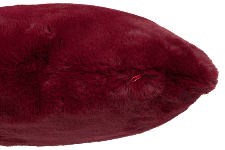 Coussin Cutie rouge vineux 45 x 45 cm