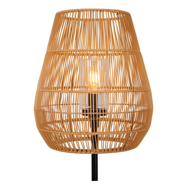 NERIDA - Lampadaire Extérieur - Ø 35 cm - 1xE27 - IP44 - Naturel