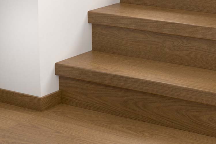 Trapcover Quick-step vinyl Small plank Cacaobruine eik