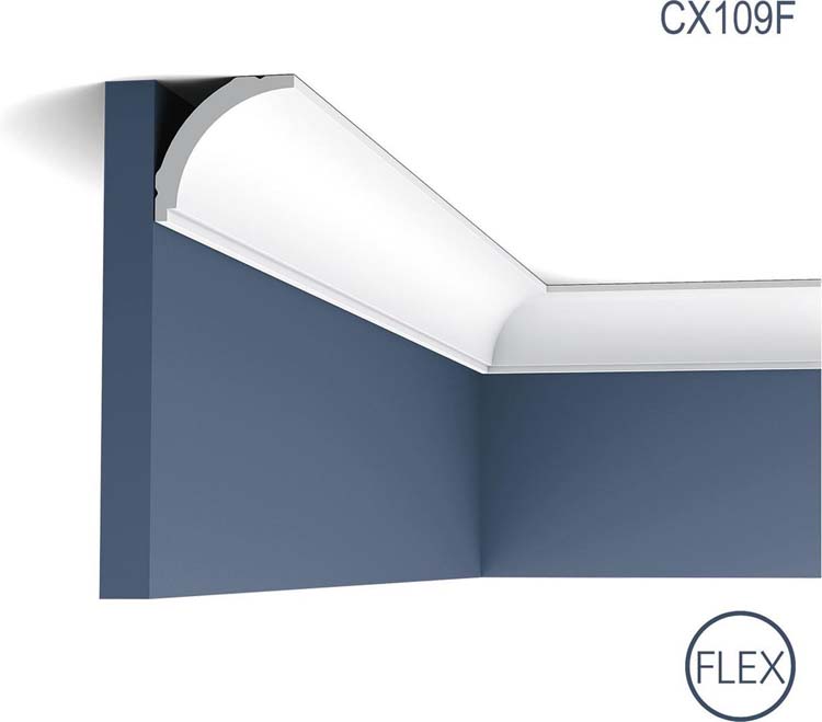 Orac corniche flexible cx109f 2000x44x44mm