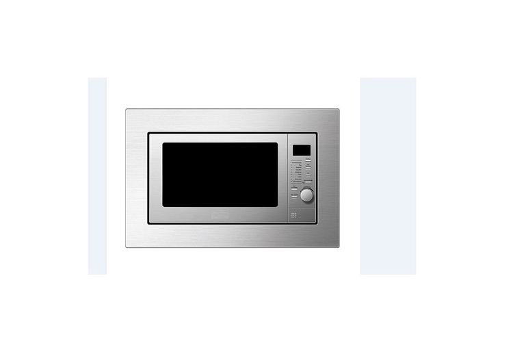 Keuken 370cm - grijs/eik donker - vitrokeramische kookplaat