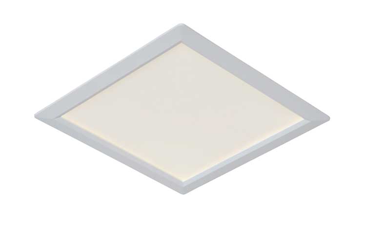 Lucide TENDO-LED - Plafonnier - LED - 1x18W 3000K - Blanc