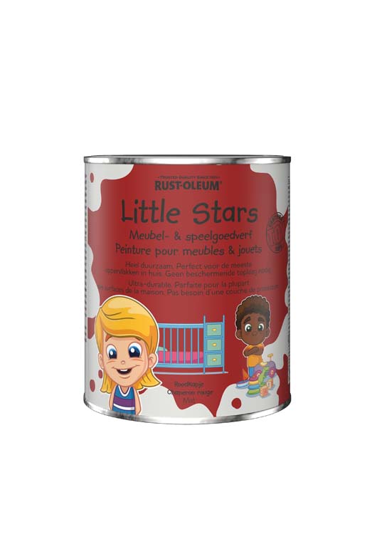 Little stars meubel en speelgoed verf roodkapje 0.75L