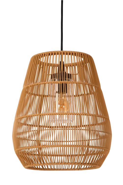 NERIDA - Hanglamp Buiten - Ø 35 cm - 1xE27 - IP44 - Naturel