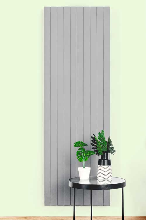 Designradiator Duke enkel grijs 180 x 60 cm 1803 Watt