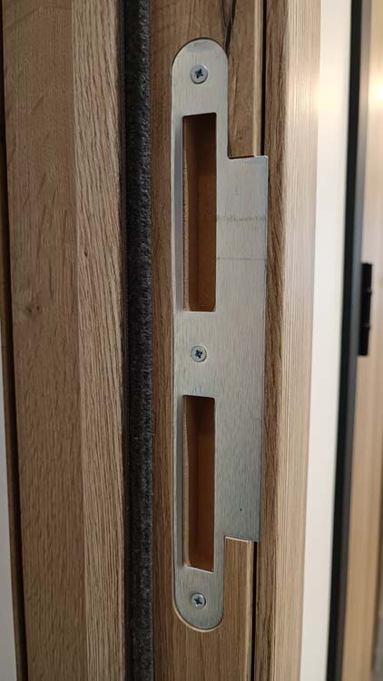 Complete deur tubespaan BR 830mm Nature wood horizontaal 201.5cm
