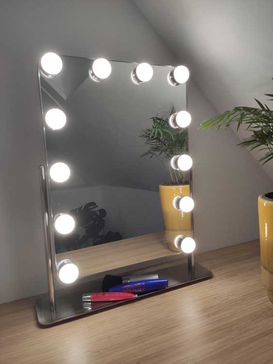 Make-up spiegel Design LED 50 cm dikte 10 cm