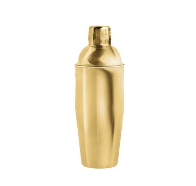 Shaker à cocktail Point Virgule gold en acier inoxydable 750 ml