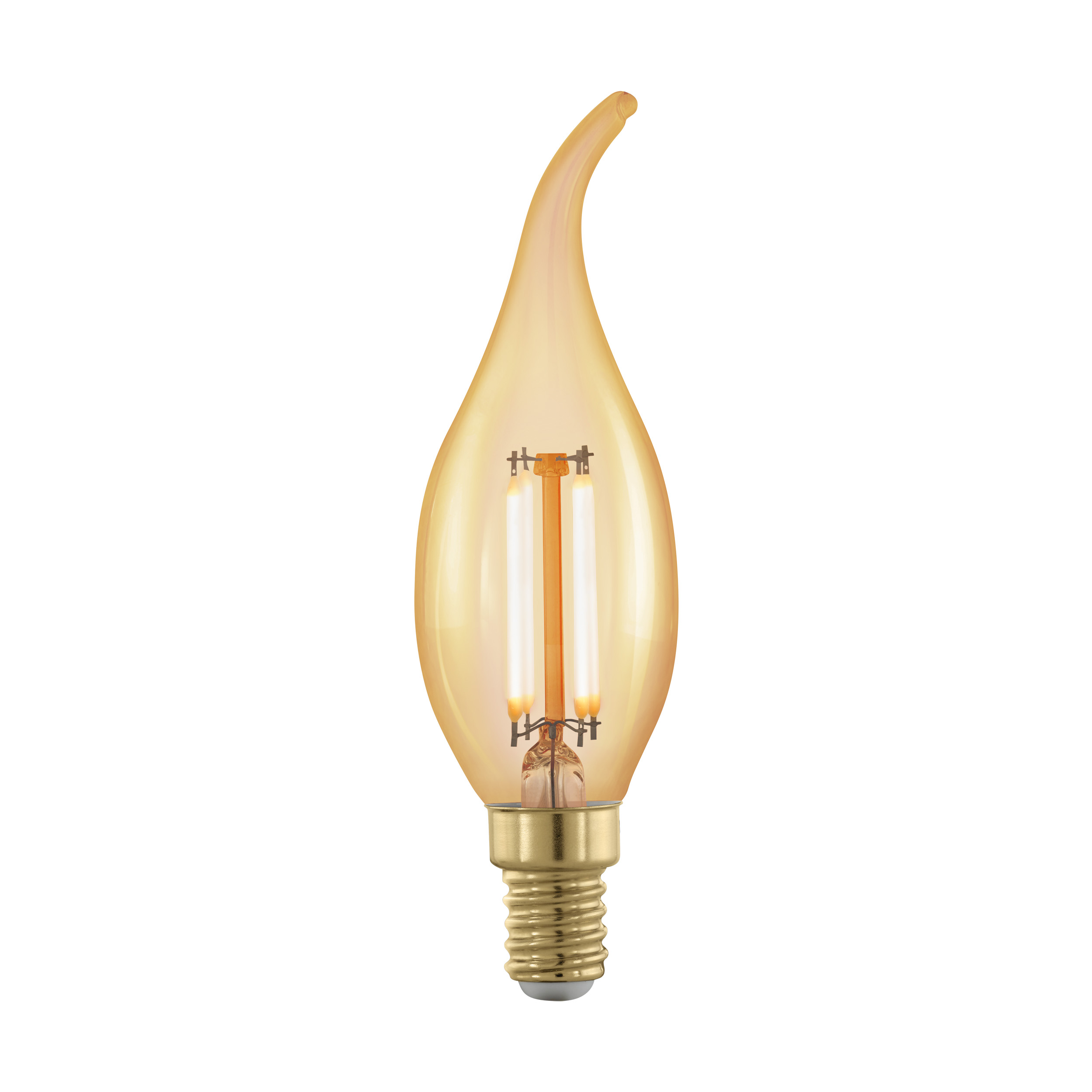 Ampoule LED flamme torsadée golden age E14 320Lm 1700K dimmable