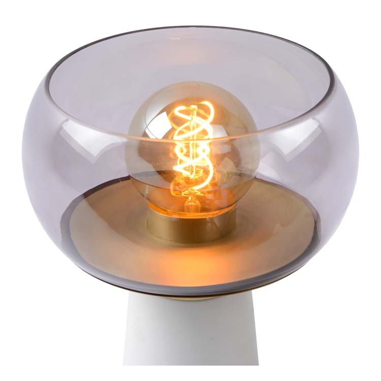 Tafellamp - 1xE27 - LED - Wit