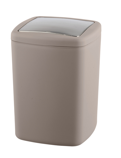 Poubelle Wenko Barcelona 3L taupe