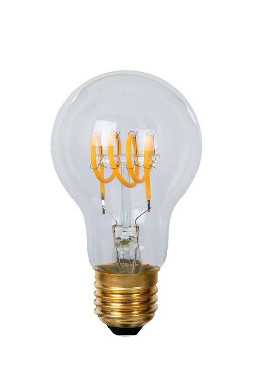 A60 - Ampoule filament - Ø 6 cm - LED Dim. - E27 - 1x5W 2700K - Transparent