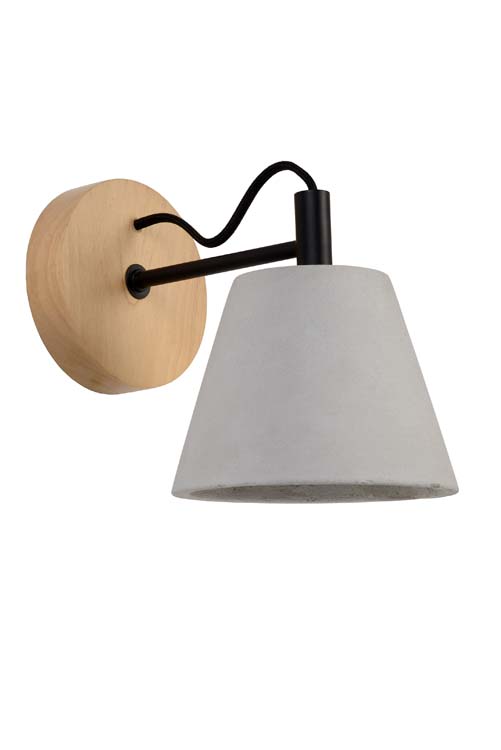 POSSIO - Wandlamp - 1xE14 - Taupe