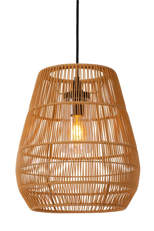 NERIDA - Hanglamp Buiten - Ø 35 cm - 1xE27 - IP44 - Naturel