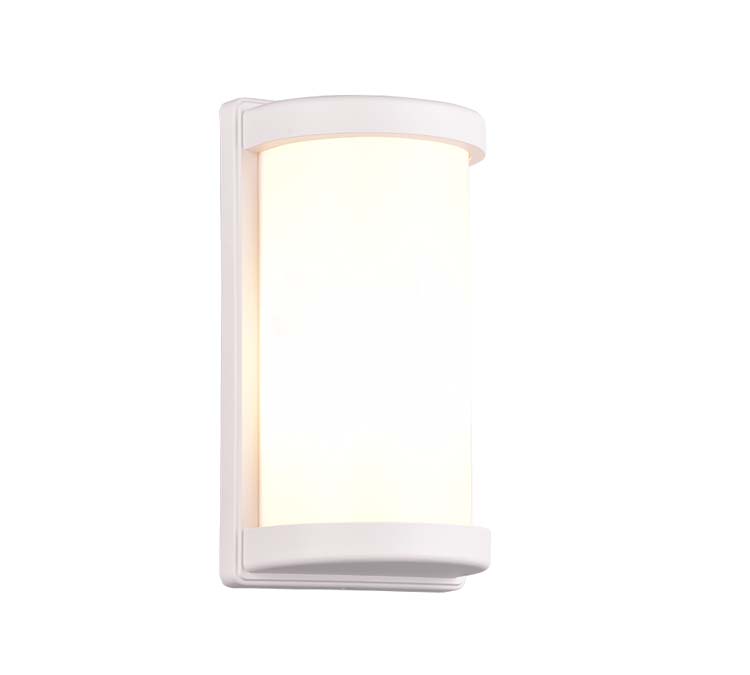 Lampe murale extérieur blanc E27 IP44