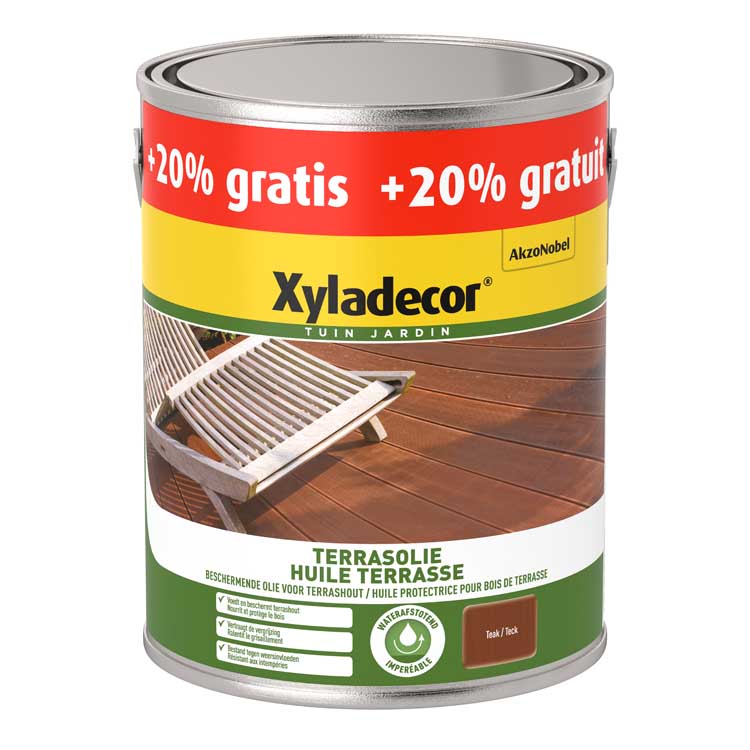 Xyladecor huile de patio teck 3L