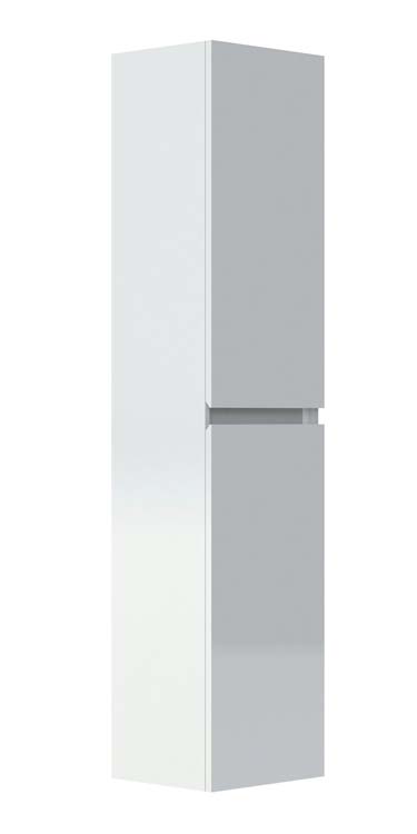 Armoire à colonne blanc laqué 40cm Allibert