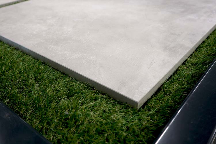 Terrastegel Beton basic grey rt 60 x 60 x 2cm