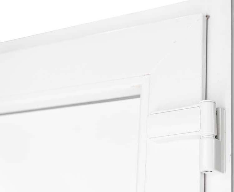 Porte ext. PVC blanc panneaux plein 1800x2100mm D