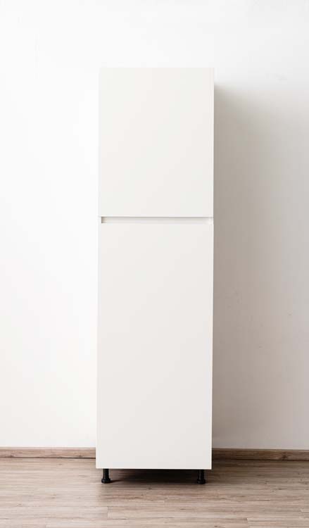 Keukenkast Plenti kolomkast voor koelkast wit