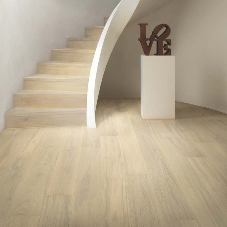 Échantillon Quick-Step parquet palazzo Chêne Lily blanc extra mat