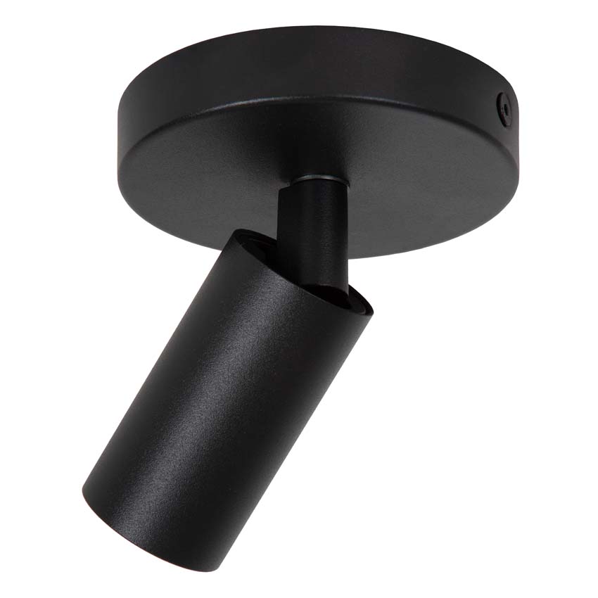 Lucide RITMO - Spot plafond - Ø 10 cm - 1xGU10 (MR11) - Noir