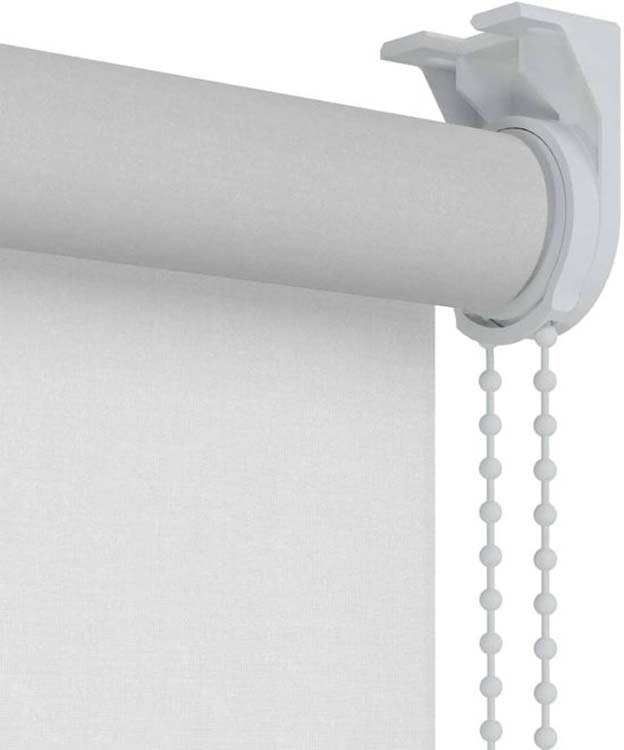 Store enrouleur textile translucide 210x190 cm blanc