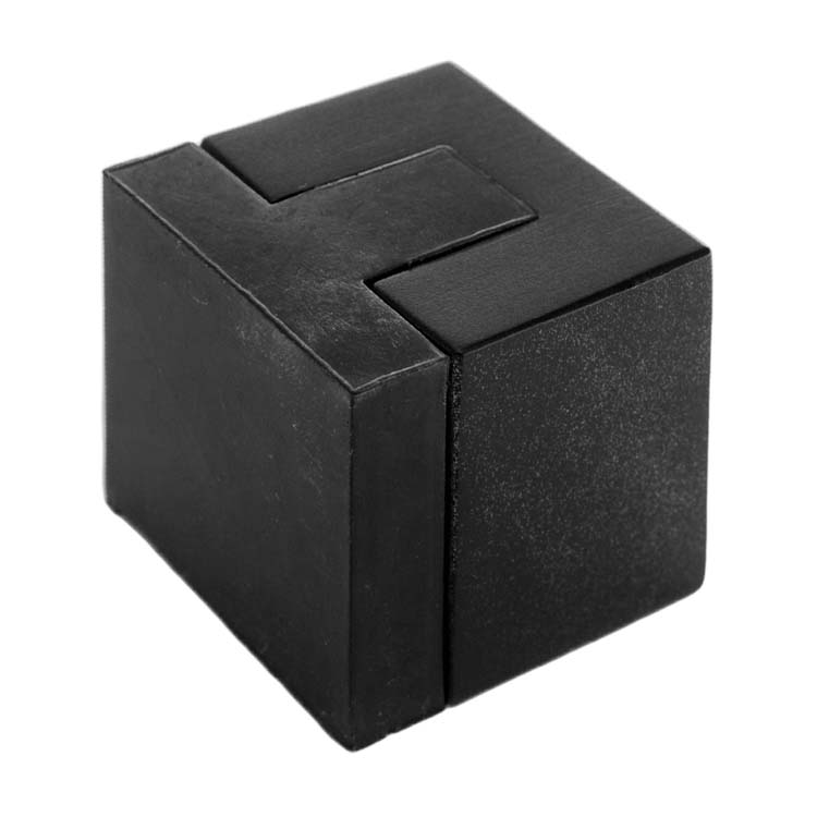 Vloerdeurstop vierkant zwart