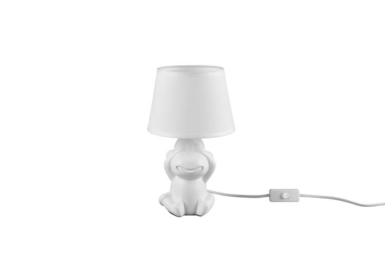 Lampe de table blanc voir H27.5cm E14 lampe excl.