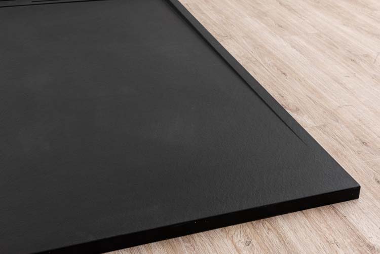 Douchebak Moana 140 x 90 cm mat zwart