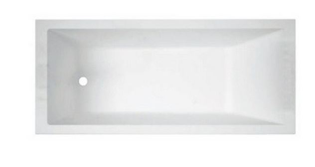 Inbouwbad Calos 2 180 x 80 cm wit