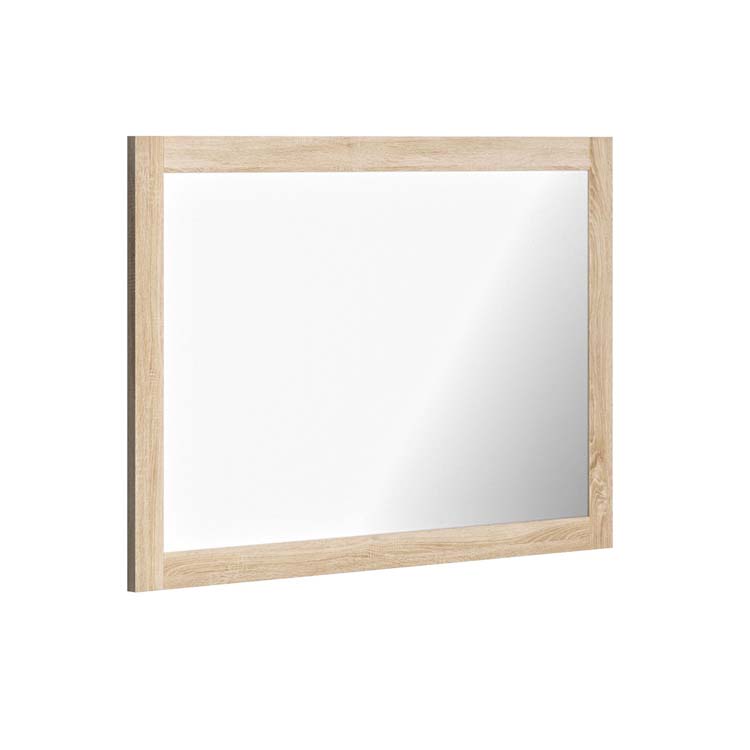 Miroir Astoria cadre aspect chêne 1200 mm