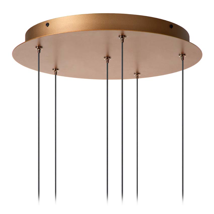 GRIFFITH - Suspension - Ø 38 cm - LED Dim. - 6x7,6W 2700K/4000K - Bronze