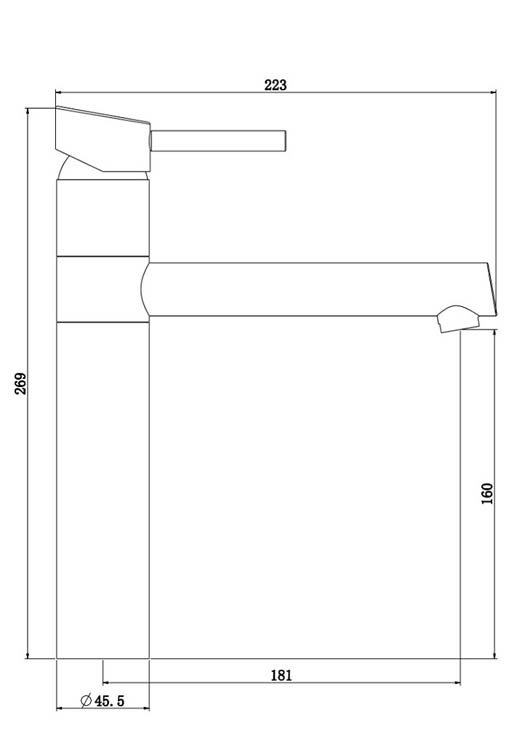 Robinet de cuisine Margriet inox