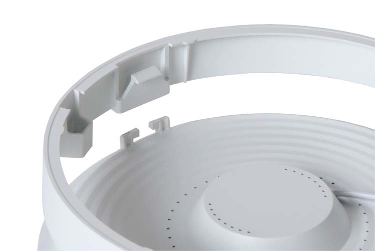 Lucide TENDO-LED - Plafonnière - Ø 22 cm - LED - 1x18W 3000K - Wit