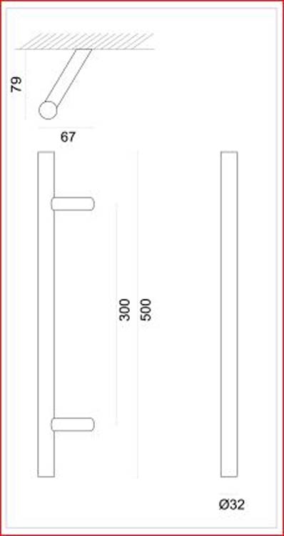 Tirant ST 32/300/500 noir structure uv