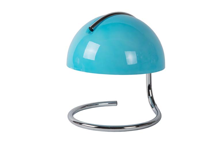 Lampe de table - Ø 23,5 cm - 1xE27 - Bleu