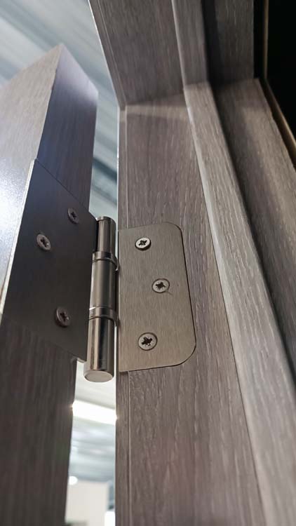 Complete deur honingraat BR 630 mm reale alpino verticaal 201,5 cm