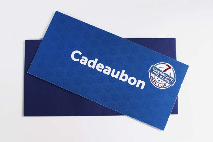 Cadeaubon (kadobon) 75 euro
