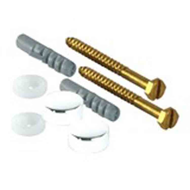 Set de fixation pour toilette chevilles inclus